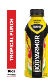 BODYARMOR Tropical Punch Electrolyte Sports Drink, 16 fl oz Bottle