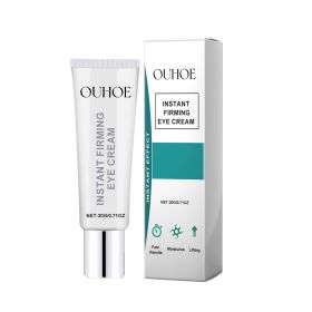 OUHOE Instant Firming Eye Cream, Elastic Tightens Eye Skin Moisturizing To Fine Lines And Dark Circles Under The Eyes