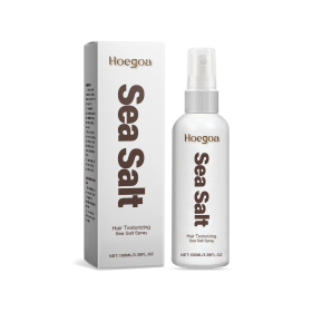 Hoegoa Sea Salt Dry Hair Spray Hair No-rinse Styling Dry Hair Spray Hairspray Refreshing Oil-Removing Oil-Controlling Lazy Fluffy Smooth Spray (Option: 1PC)